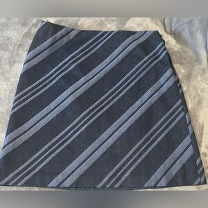 Nine West Striped Pencil Skirt